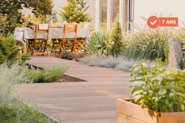 Terrasse en bois composite neowood smart