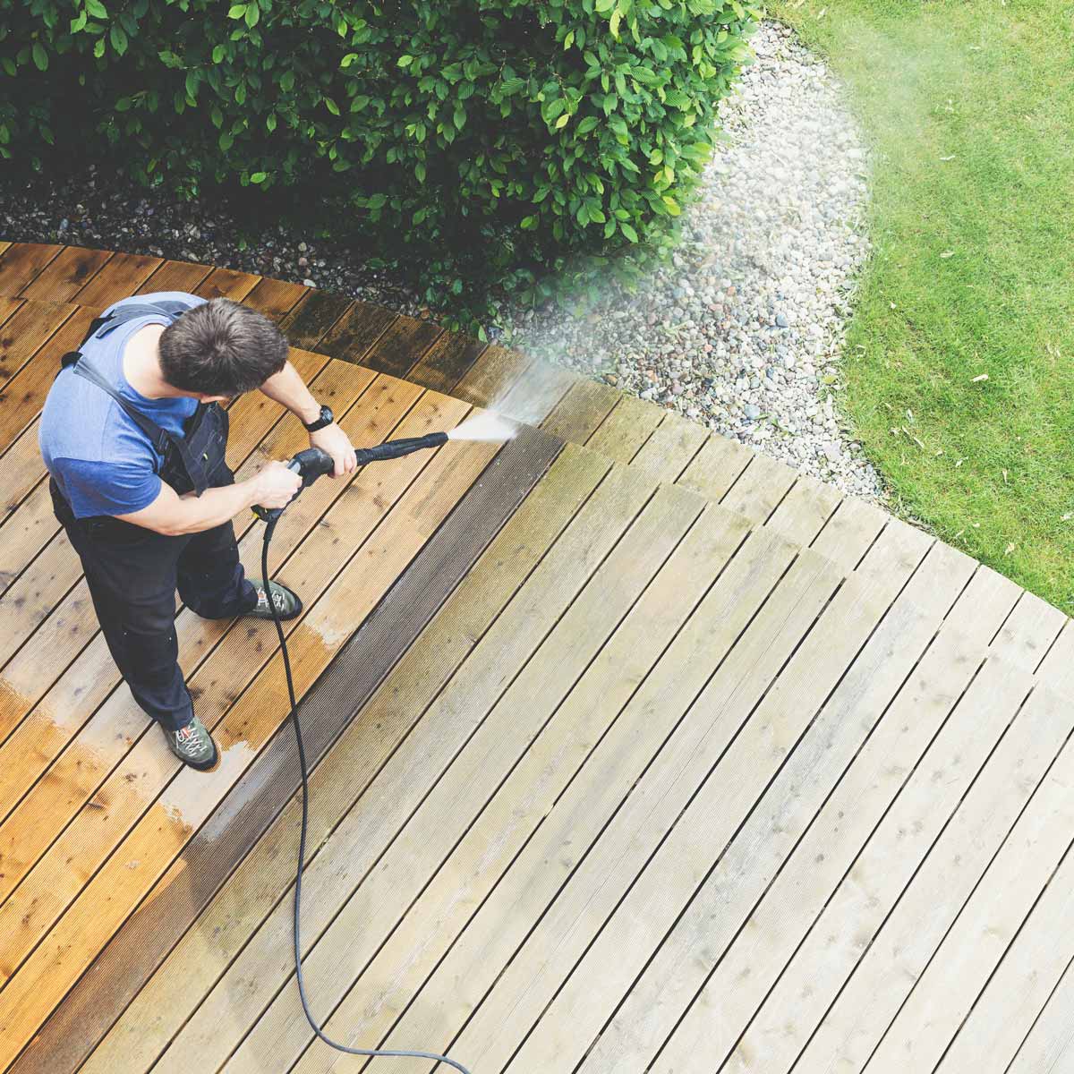 Lames terrasse en bois naturel