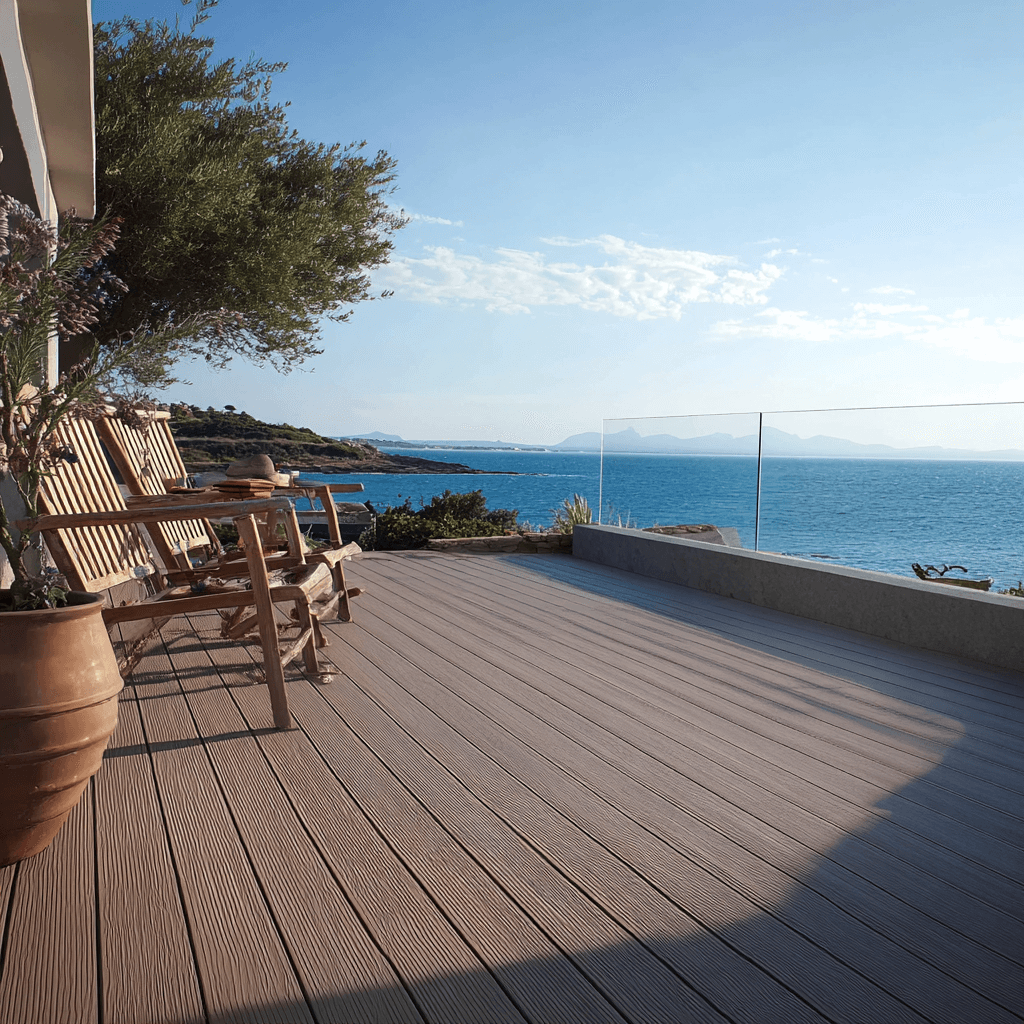 Terrasse en bois composite de Mister Composite