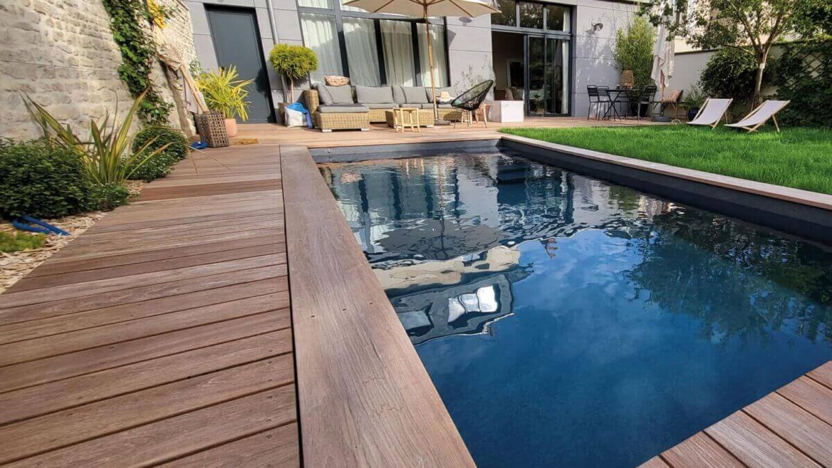 Terrasse en bois exotique via Pinterest