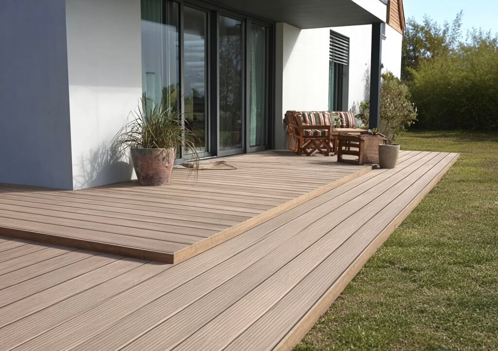 Terrasse en bois composite de Mister Composite