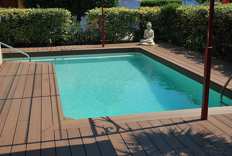 terrasse composite piscine