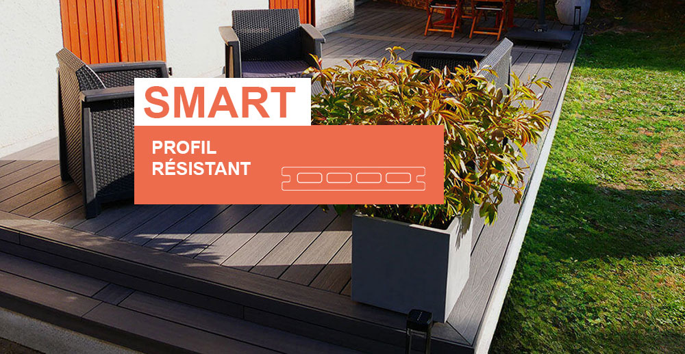 lames terrasse composite gamme smart